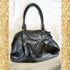 The Sak black leather purse